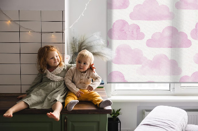 Store intérieur Nuages roses