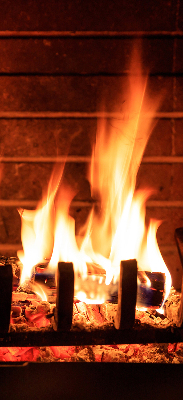 Store enrouleur Cheminée