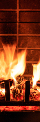 Store enrouleur Cheminée