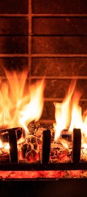 Store enrouleur Cheminée