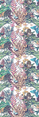 Store intérieur Papillons sur des fleurs