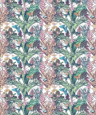 Store intérieur Papillons sur des fleurs