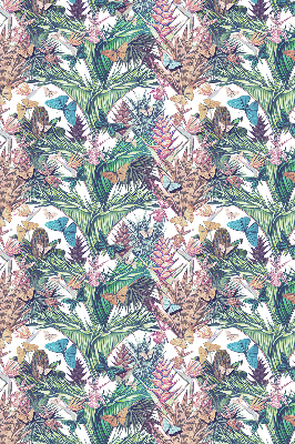 Store intérieur Papillons sur des fleurs