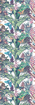 Store intérieur Papillons sur des fleurs