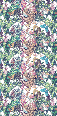 Store intérieur Papillons sur des fleurs