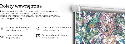 Store intérieur Papillons sur des fleurs