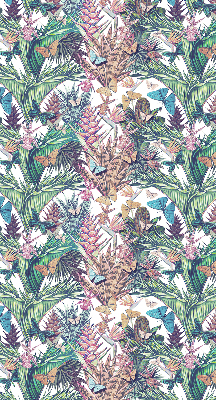 Store intérieur Papillons sur des fleurs