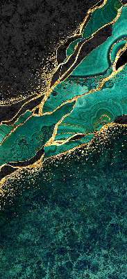 Store enrouleur Marbre vert