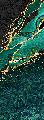 Store enrouleur Marbre vert