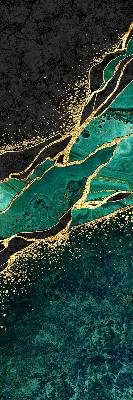 Store enrouleur Marbre vert