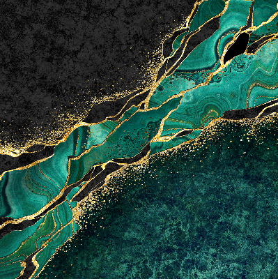 Store enrouleur Marbre vert