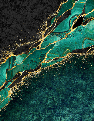 Store enrouleur Marbre vert