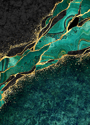 Store enrouleur Marbre vert