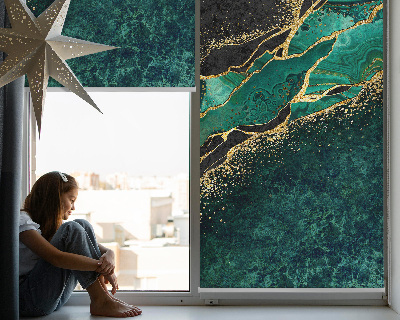 Store enrouleur Marbre vert