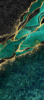 Store enrouleur Marbre vert