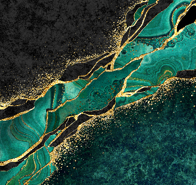 Store enrouleur Marbre vert