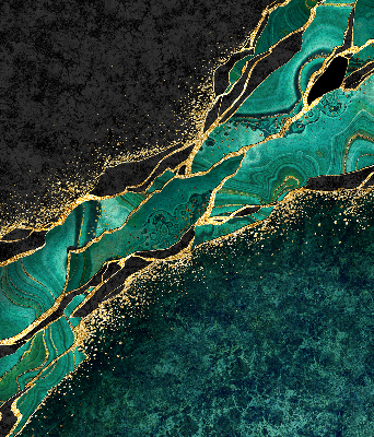 Store enrouleur Marbre vert