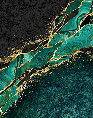 Store enrouleur Marbre vert