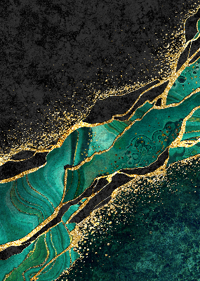 Store enrouleur Marbre vert