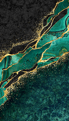 Store enrouleur Marbre vert