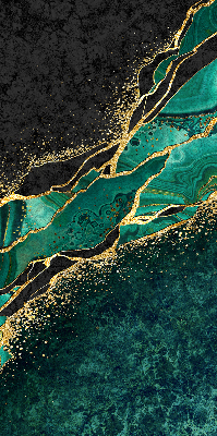 Store enrouleur Marbre vert