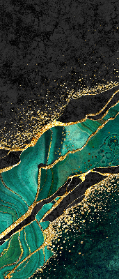 Store enrouleur Marbre vert