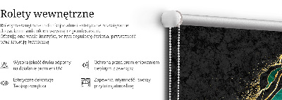 Store enrouleur Marbre vert