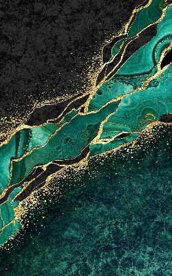 Store enrouleur Marbre vert