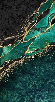 Store enrouleur Marbre vert