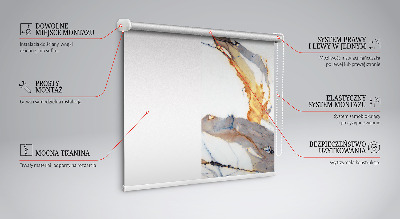 Store enrouleur Marbre