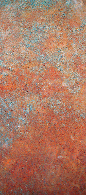 Store intérieur Tôle orange