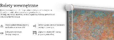 Store intérieur Tôle orange