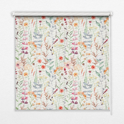 Store intérieur Fleurs colorées