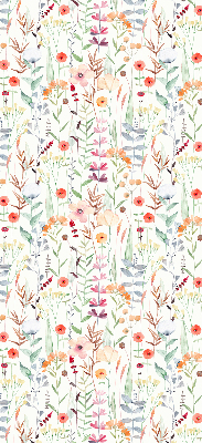 Store intérieur Fleurs colorées