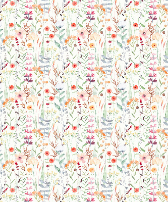 Store intérieur Fleurs colorées