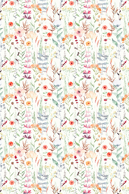 Store intérieur Fleurs colorées