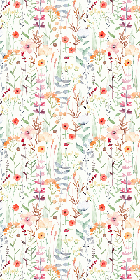 Store intérieur Fleurs colorées