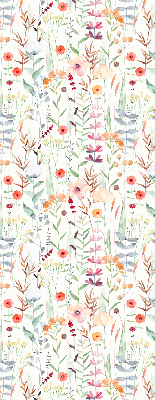 Store intérieur Fleurs colorées