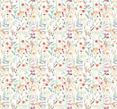 Store intérieur Fleurs colorées