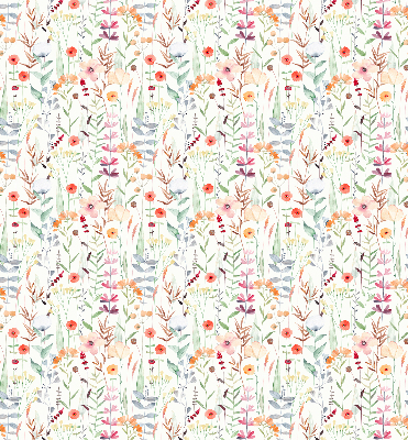 Store intérieur Fleurs colorées