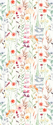 Store intérieur Fleurs colorées