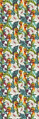 Store enrouleur Oiseaux et fleurs