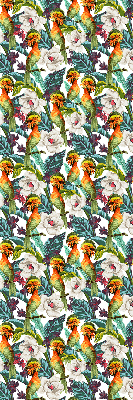 Store enrouleur Oiseaux et fleurs