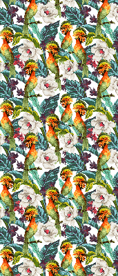 Store enrouleur Oiseaux et fleurs