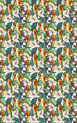 Store enrouleur Oiseaux et fleurs