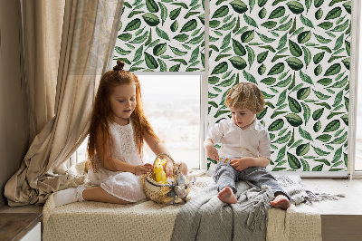 Store intérieur Feuilles tombant des arbres