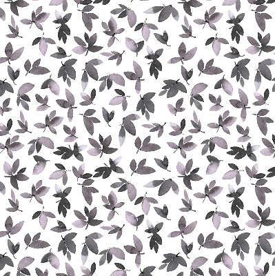 Store enrouleur Feuilles rose foncé