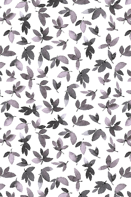 Store enrouleur Feuilles rose foncé