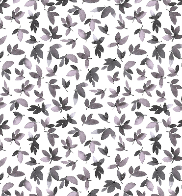 Store enrouleur Feuilles rose foncé