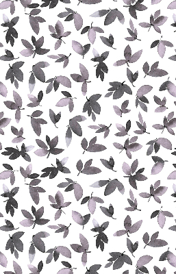 Store enrouleur Feuilles rose foncé